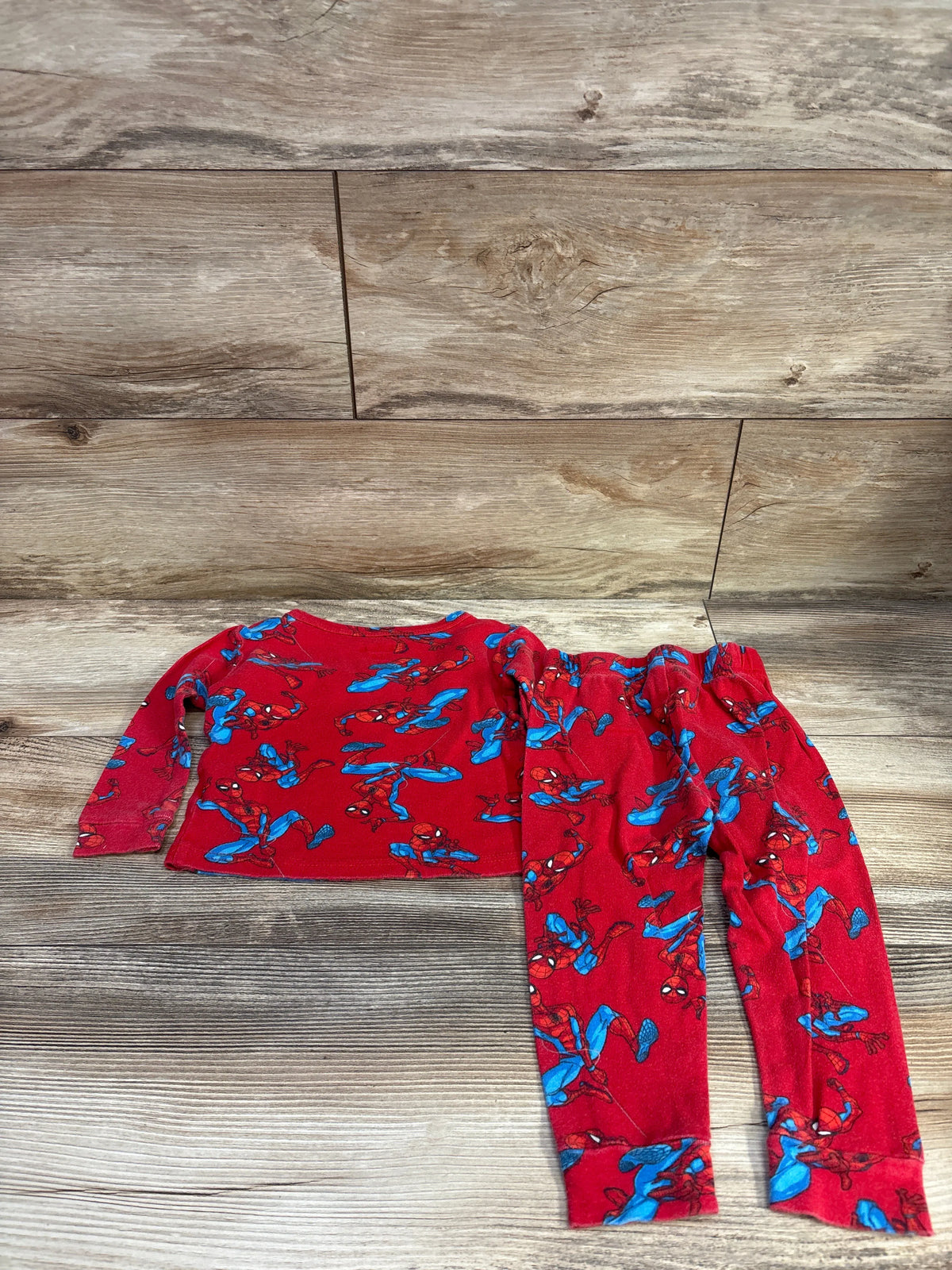 Marvel Spider-Man 2pc Pajama Set Red sz 3T