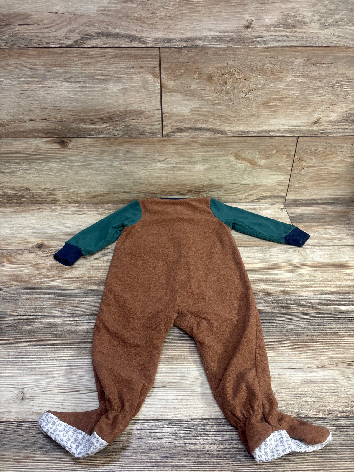 Carter's Blanket Sleeper Brown sz 12m