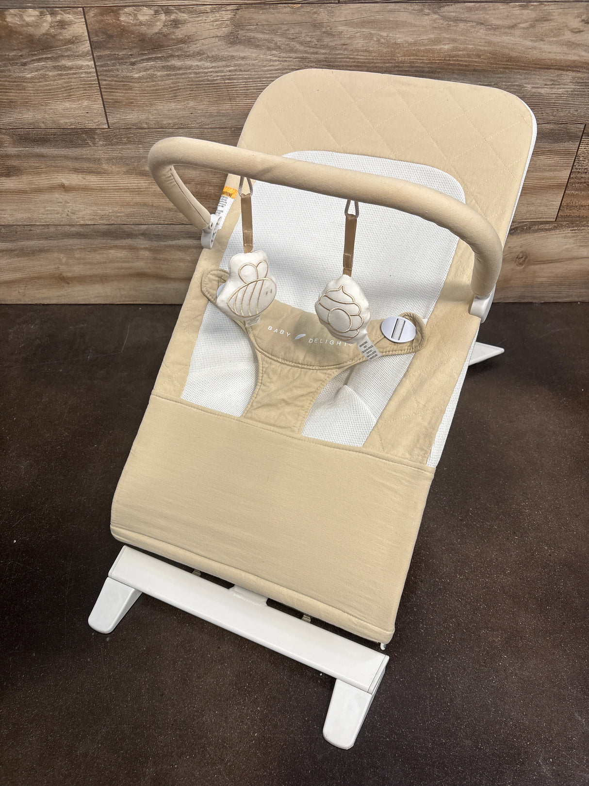 Baby Delight Highland Baby Bouncer in Organic Oat