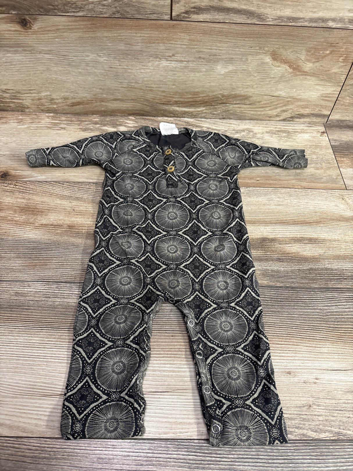 The Woods by Kate Quinn Beechwood Modal Coverall Grey sz 3-6m