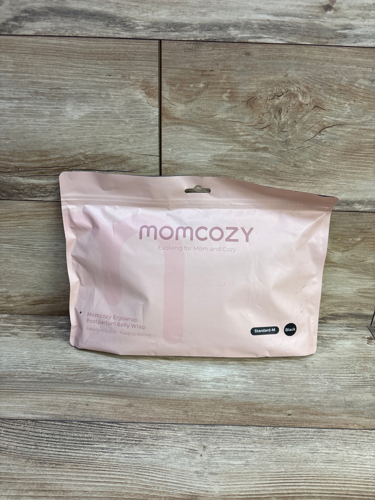 Momcozy Ergowrap Postpartum Belly Wrap - Black sz Medium
