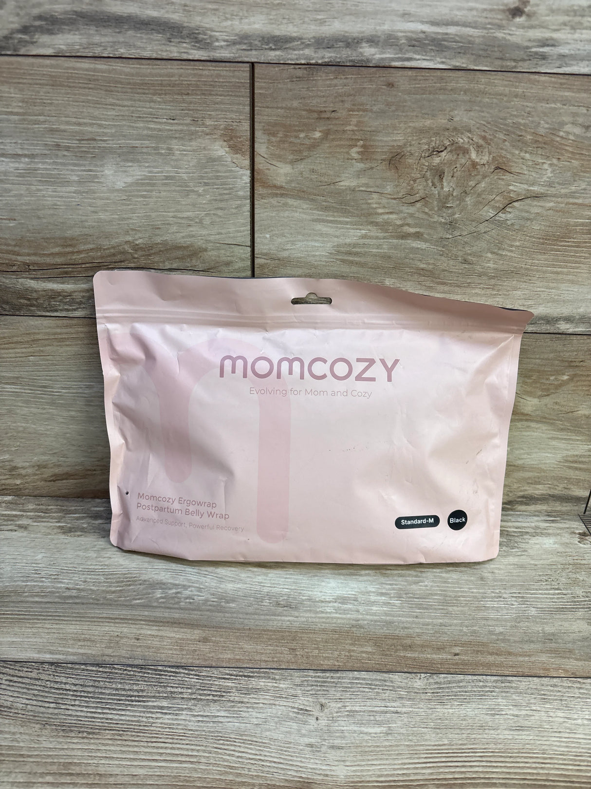 Momcozy Ergowrap Postpartum Belly Wrap - Black sz Medium