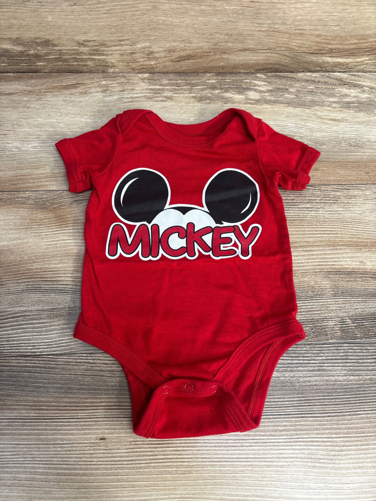 Disney Mickey Mouse Bodysuit Red sz 12m