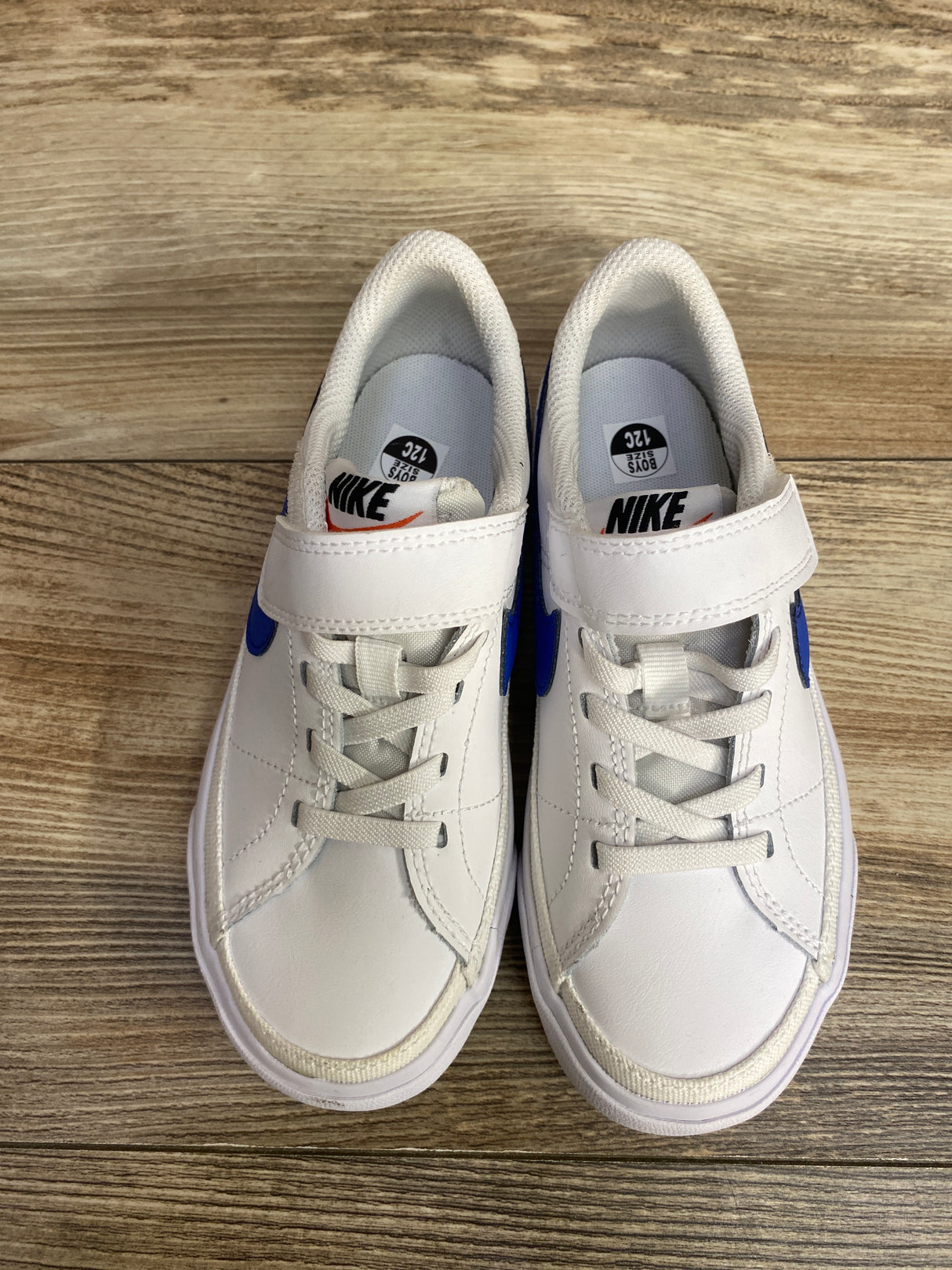 Nike Court Legacy PS 'White Game Royal' Sneakers sz 12c