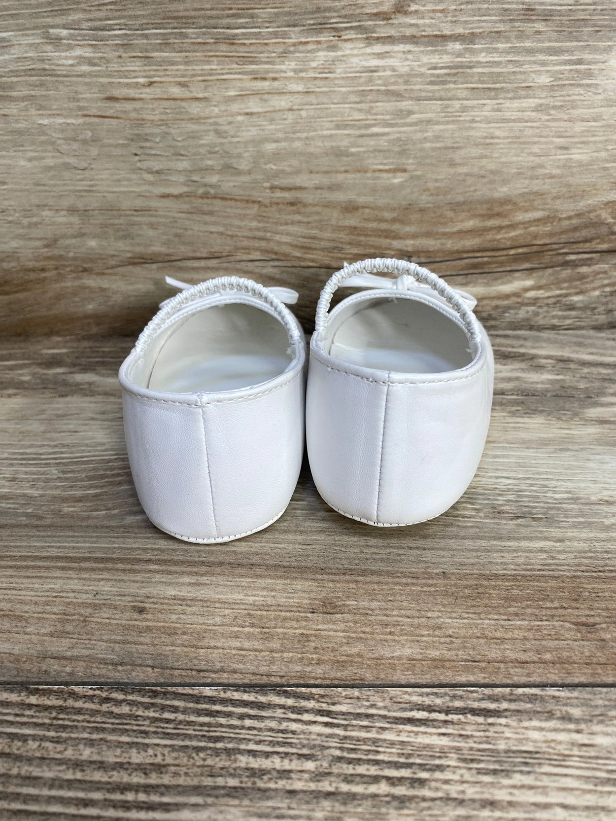 Janie & Jack White Bow Ballet Flats sz 18-24m - Me n Mommy To Be