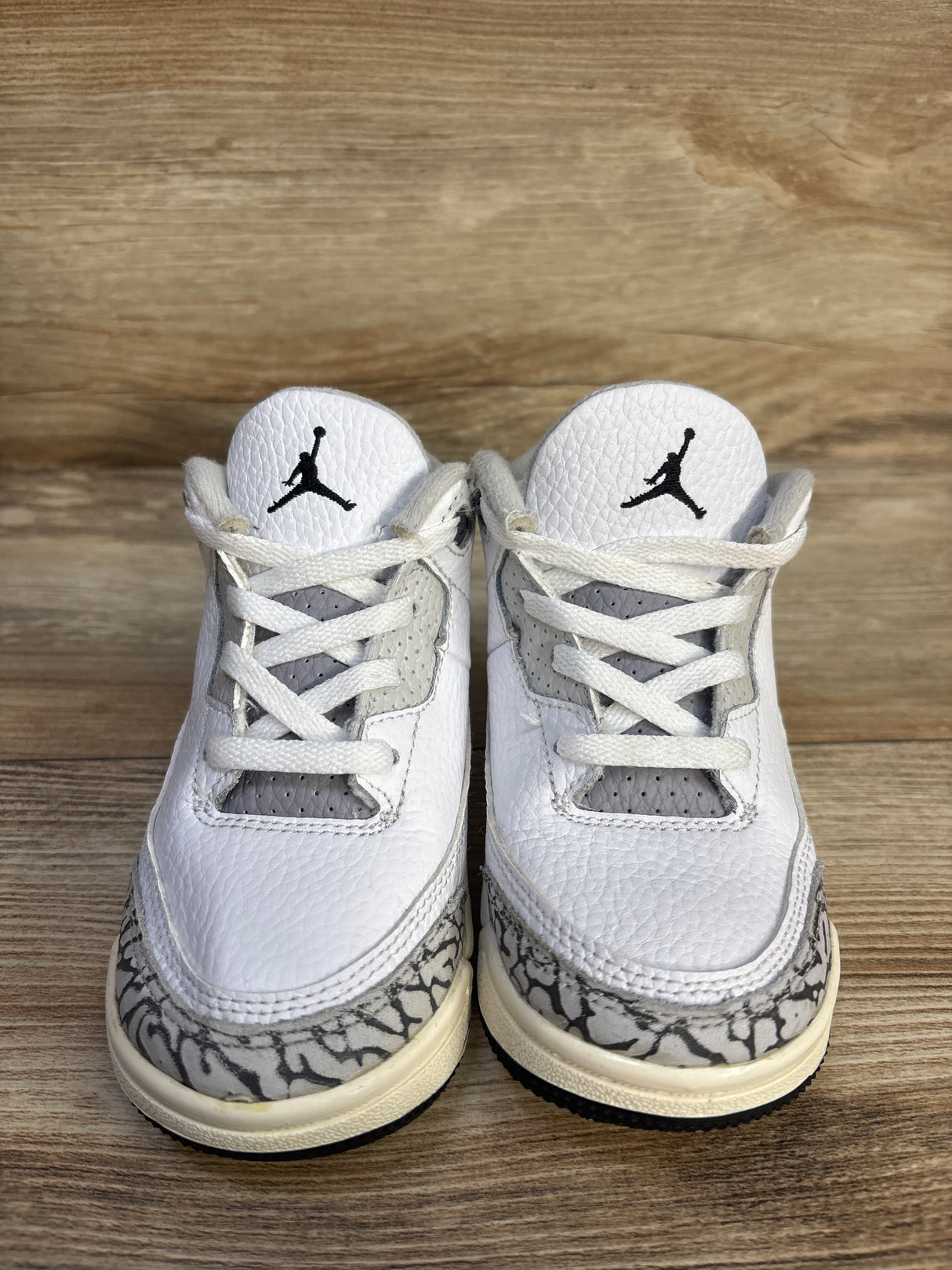 Air Jordan 3 Retro TD 'Hide N' Sneak' Sneakers sz 9c