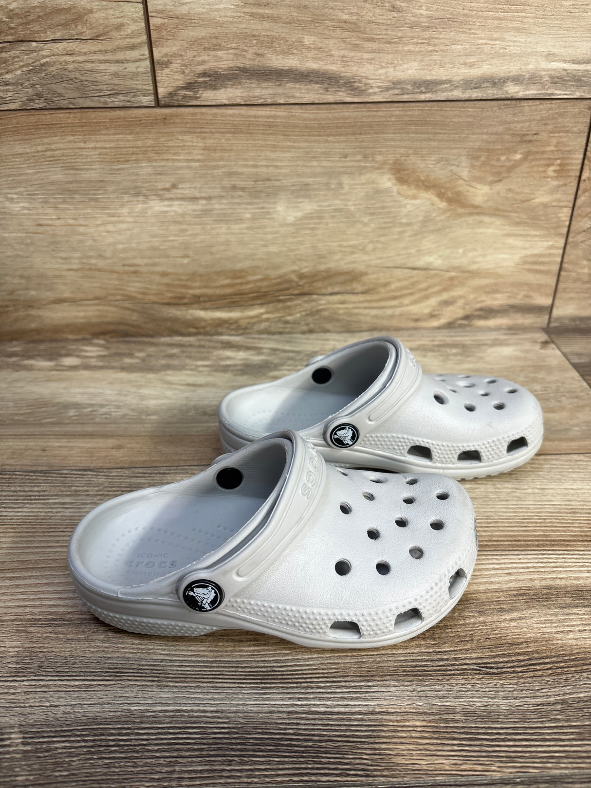 Crocs Classic Clogs Grey sz 11c*