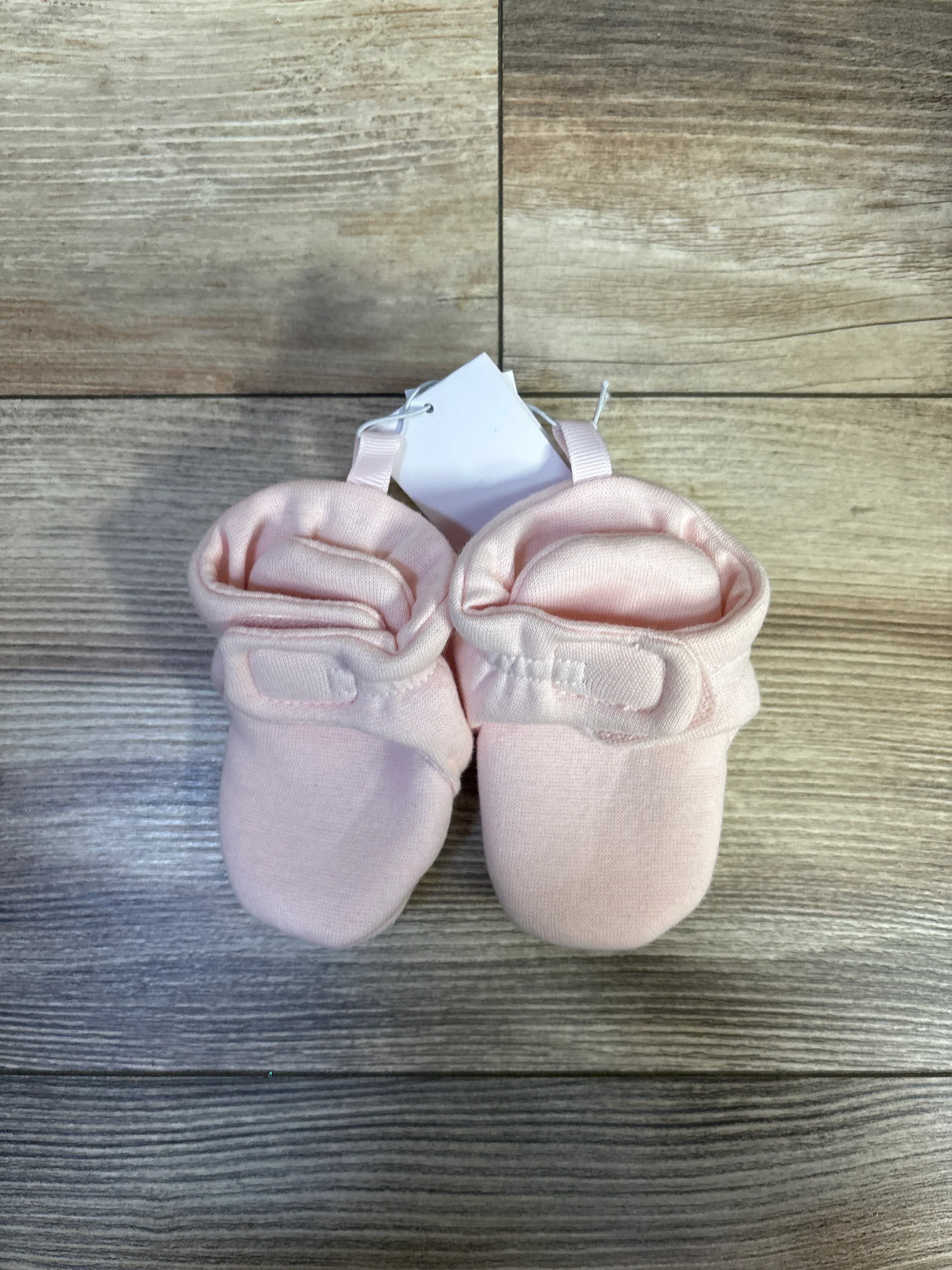 NEW Old Navy Jersey Knit Booties Pink sz 2c