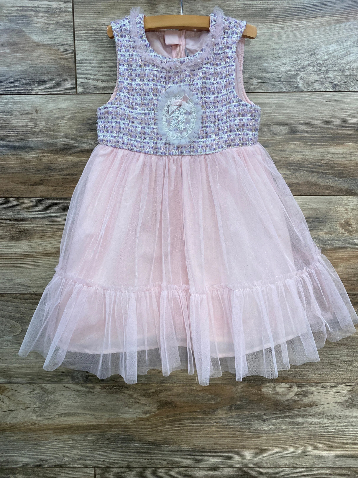 Petit Enfant Tulle Dress Pink sz 5T