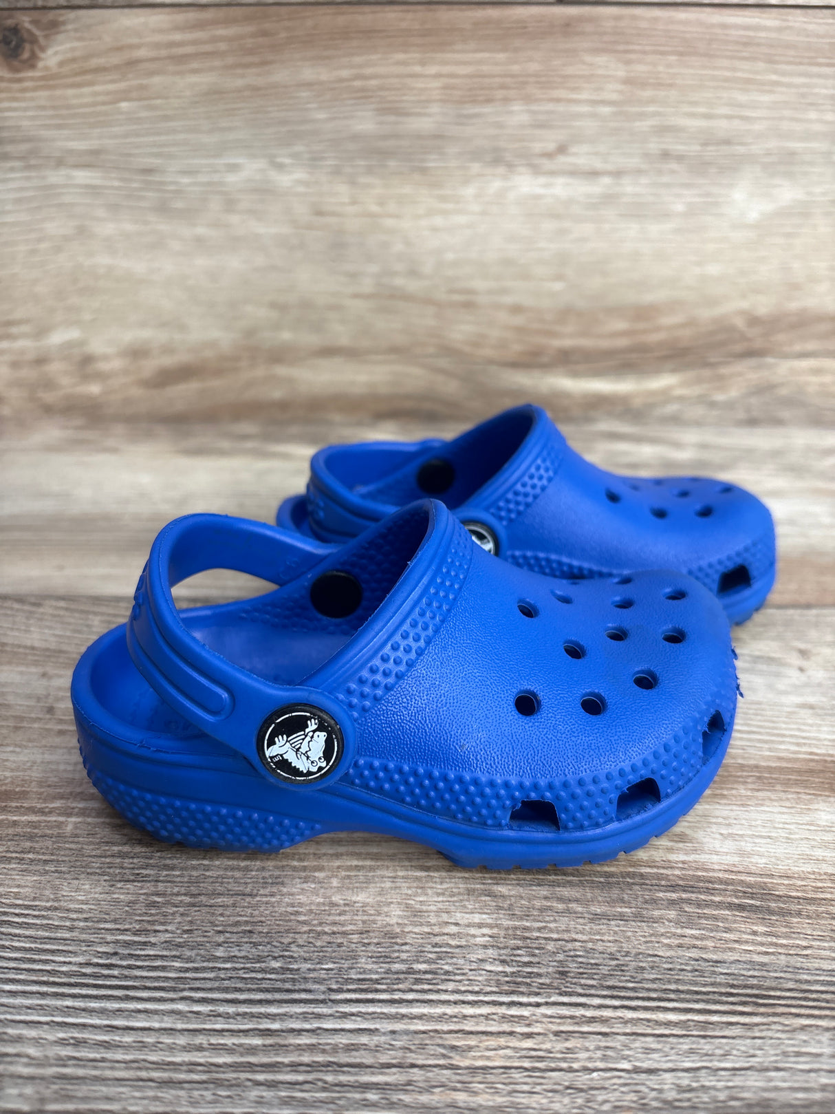 Crocs Classic Clogs Blue sz 6c