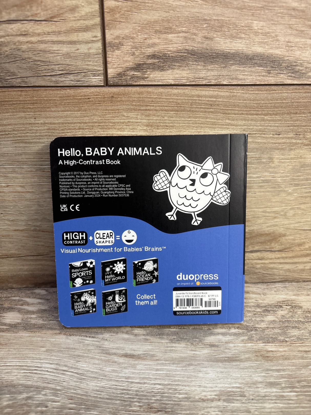 Hello, Baby Animals A High-Contrast Board Book