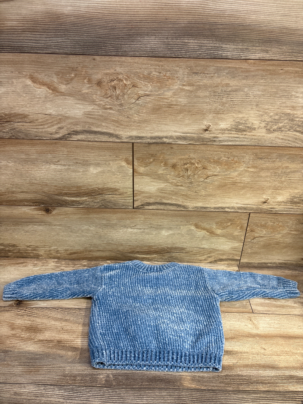 Bluey Velour Pullover Sweatshirt Blue sz 2T