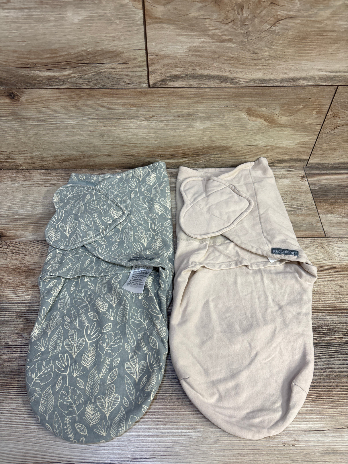Swaddle Me 2pk Swaddle Wraps Beige sz 0-3m