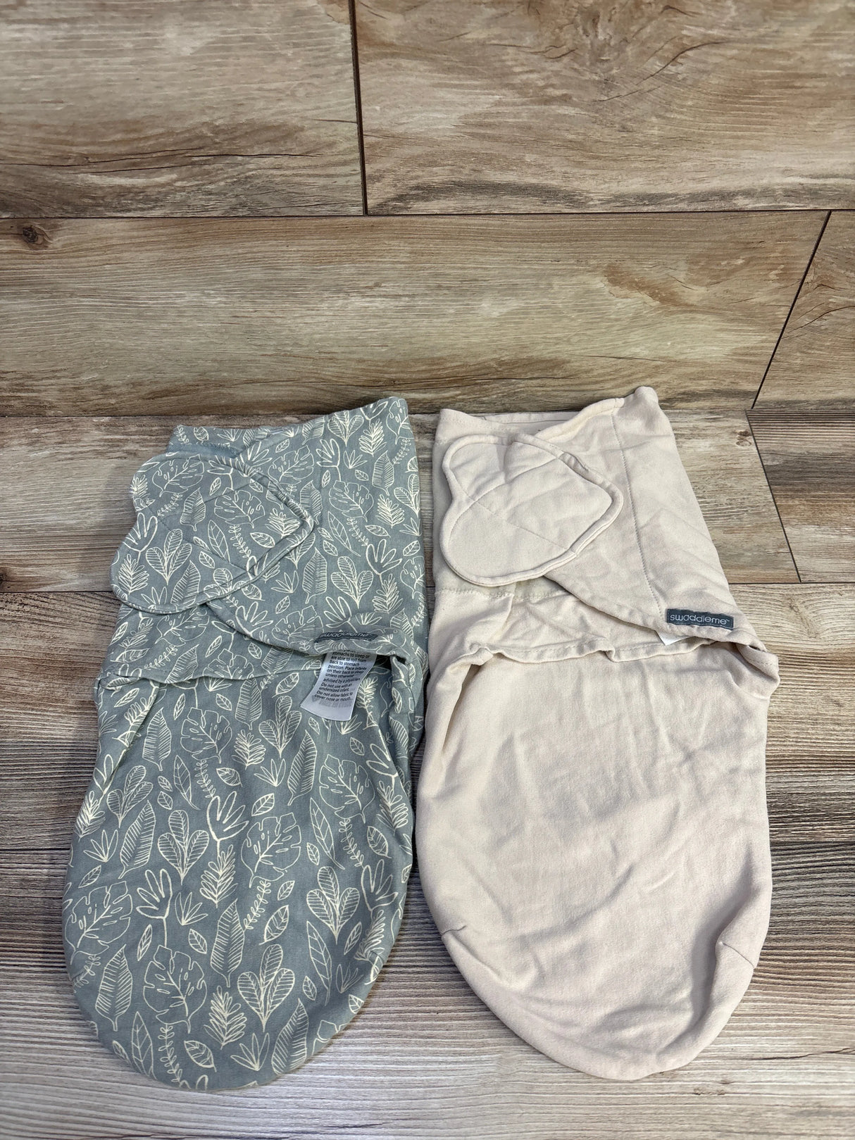 Swaddle Me 2pk Swaddle Wraps Beige sz 0-3m