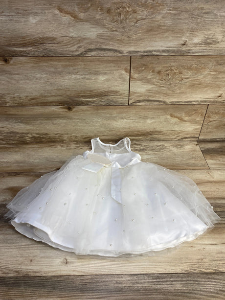 NEW American Princess Pearl Bead Dress White sz 2T - Me n Mommy To Be