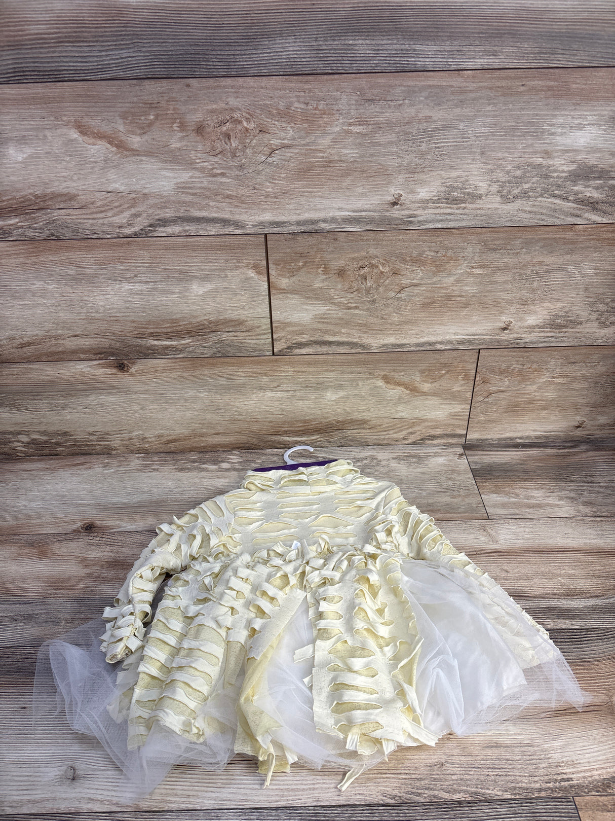 NEW Great Pretenders Mummy Costume with Skirt Cream sz 3-4T