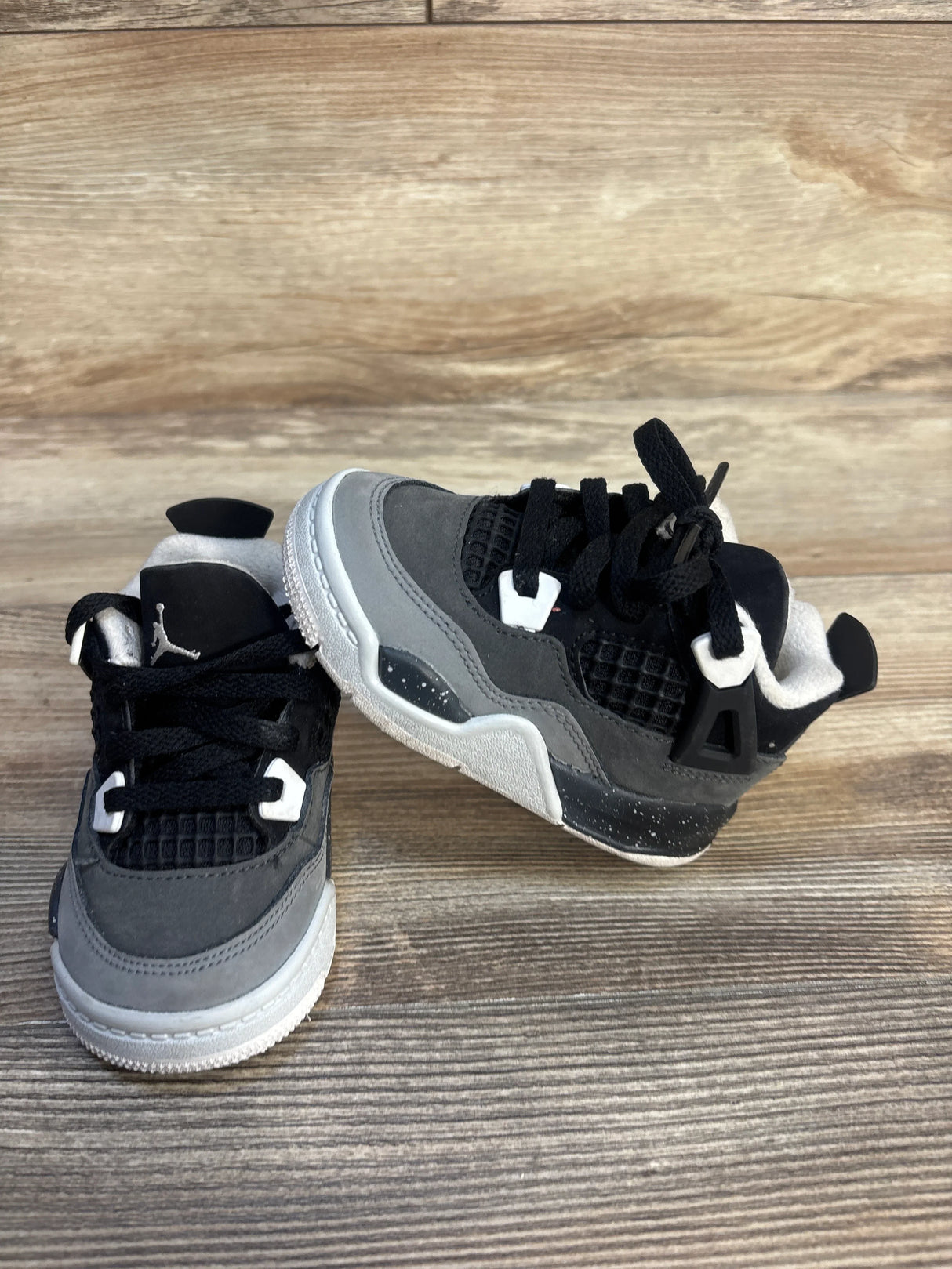 Air Jordan 4 Retro TD 'Fear' Sneakers sz 6c