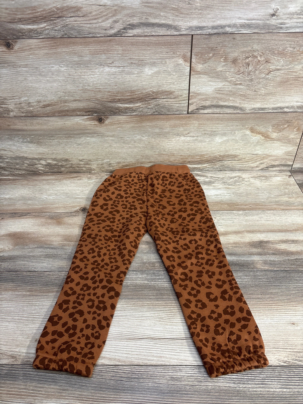 NEW Okie Dokie Brown Leopard Print Jogger Pant sz 4T