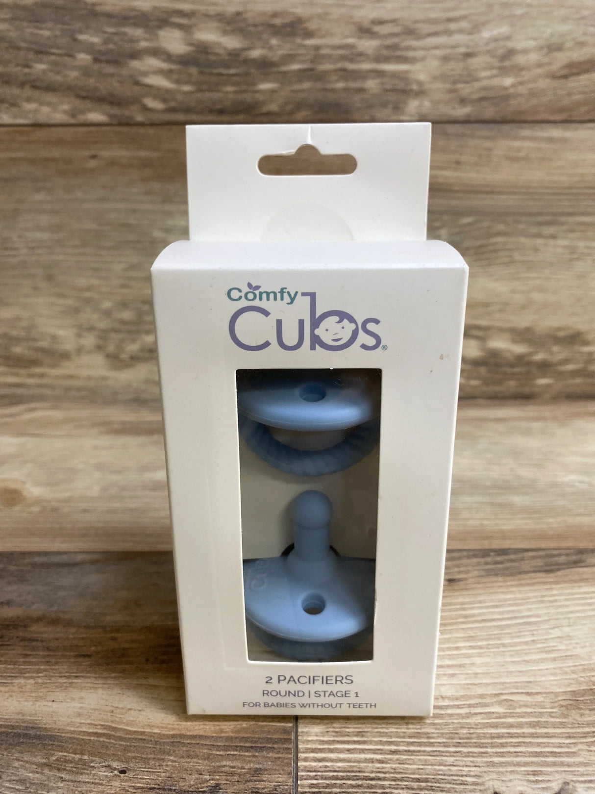 NEW ComfyCubs Pacifiers Stage 1, Blue 2pk