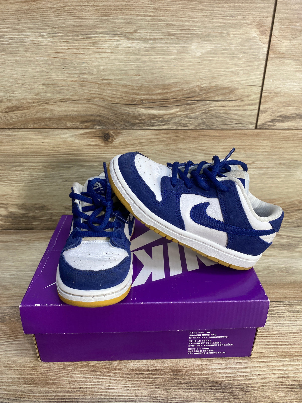 Nike Dunk Low SB TD 'Los Angeles Dodgers' Sneakers sz 10c