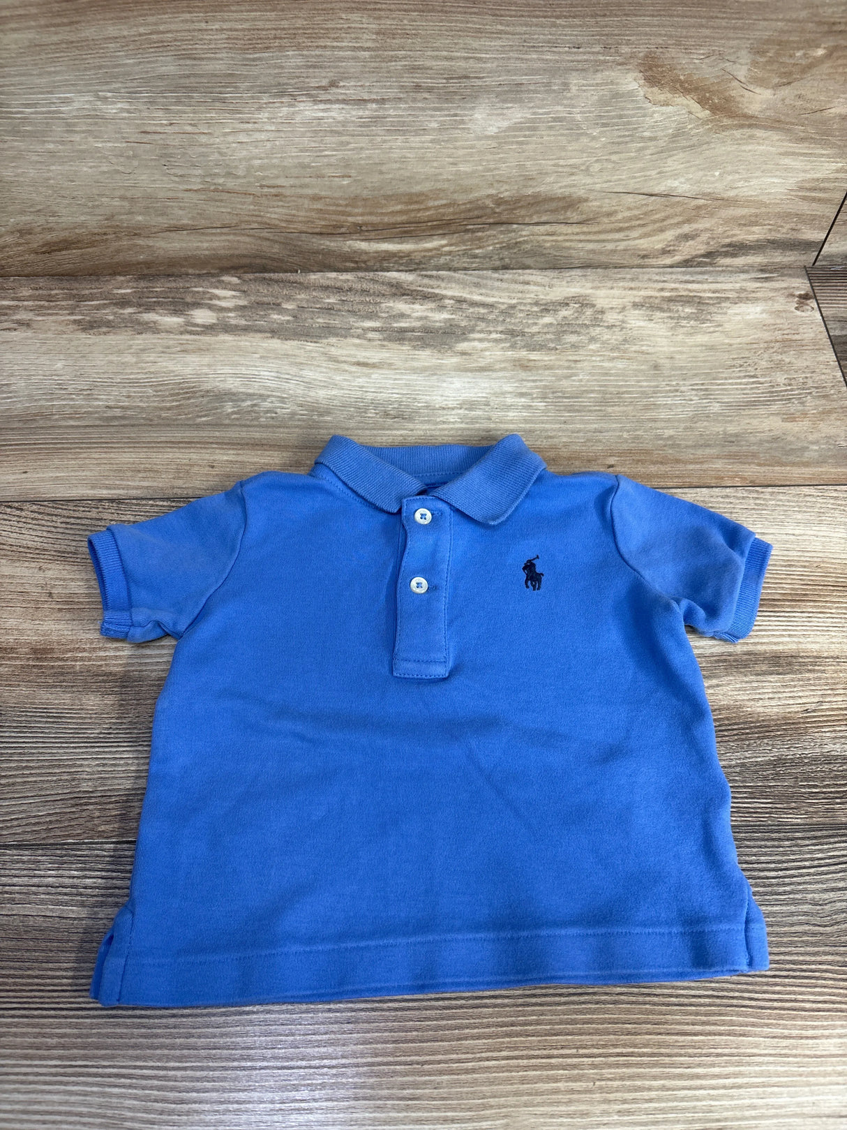 Ralph Lauren Polo Short Sleeve Shirt Blue sz 6m