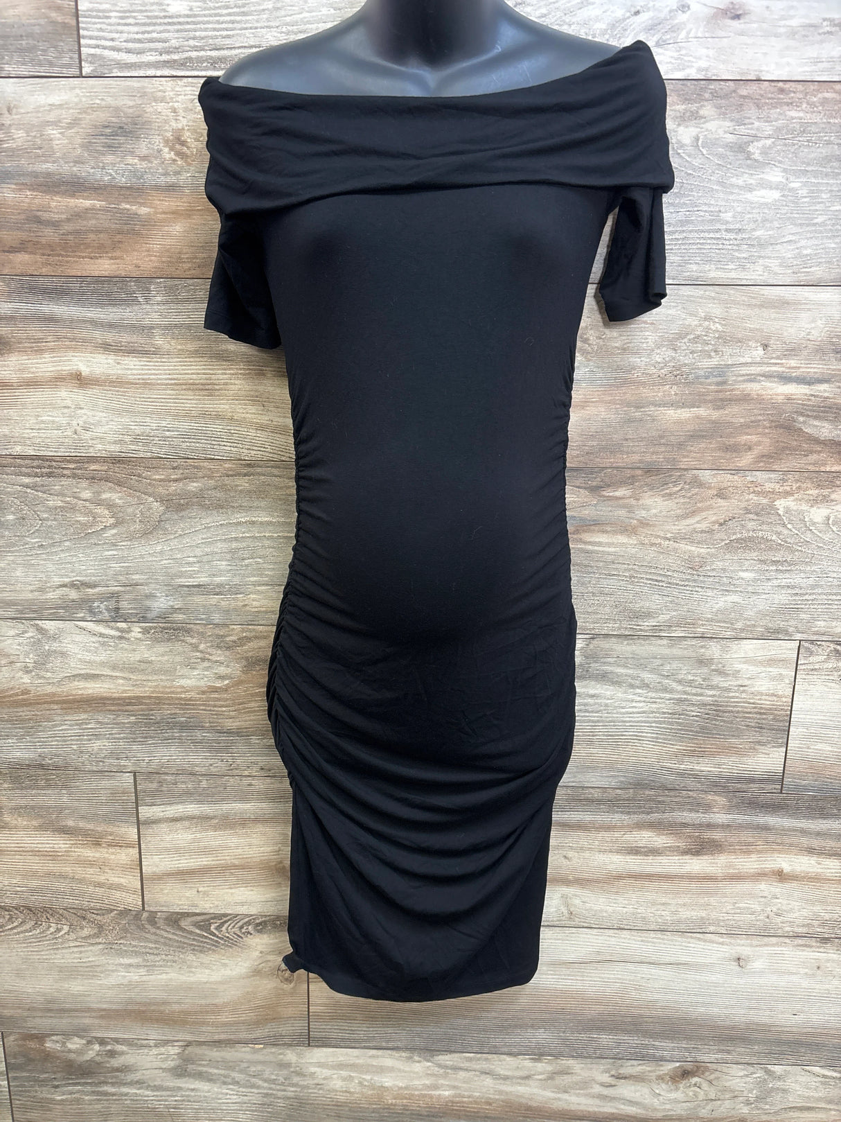Isabella Oliver Off Shoulder Dress Black sz 2/XS
