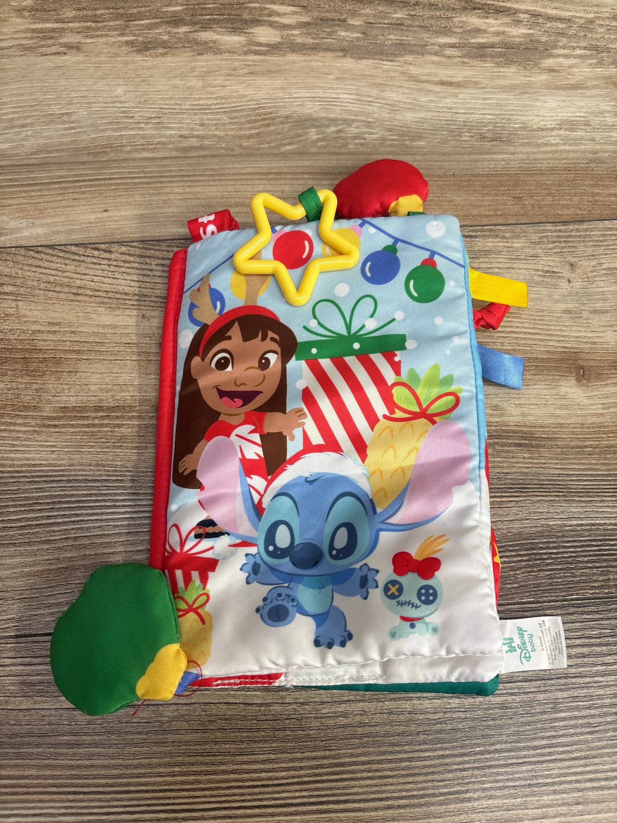 Disney Lilo & Stitch Stitch Holiday Soft Crinkle Book