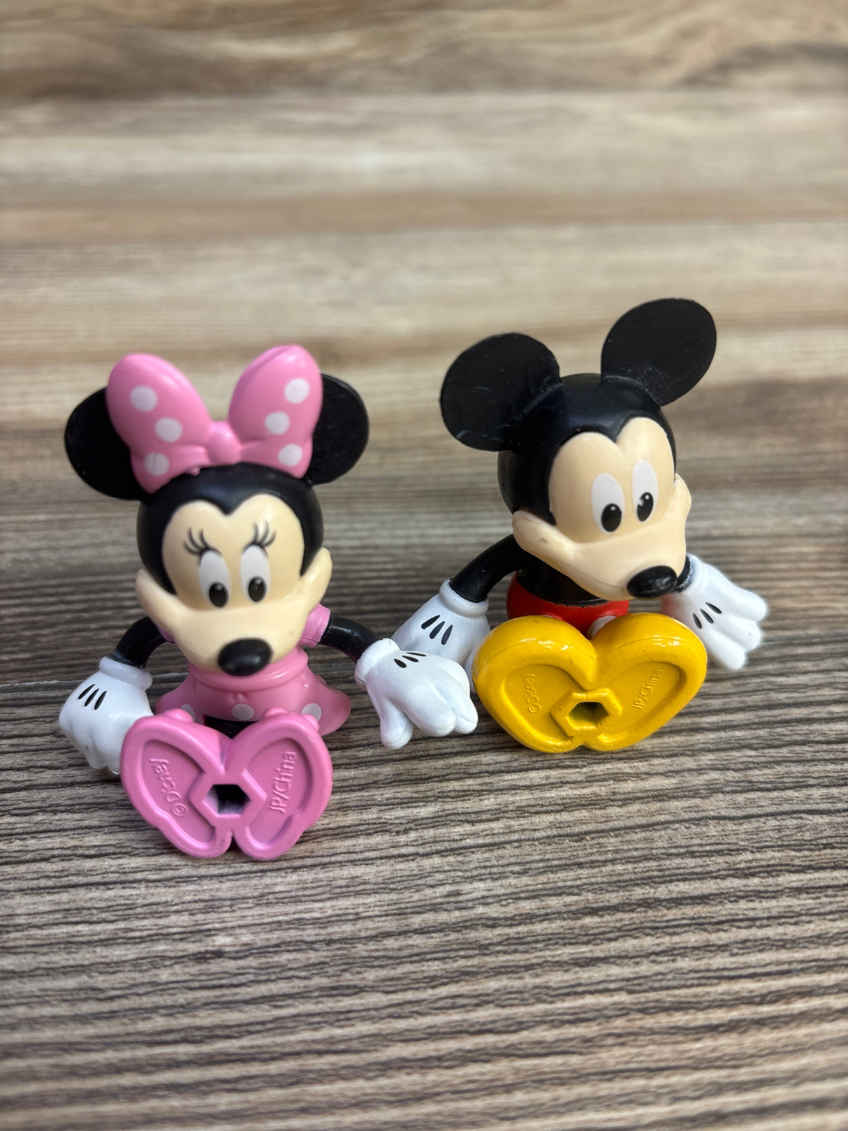 Disney Mickey & Minnie Action Figures 2pk