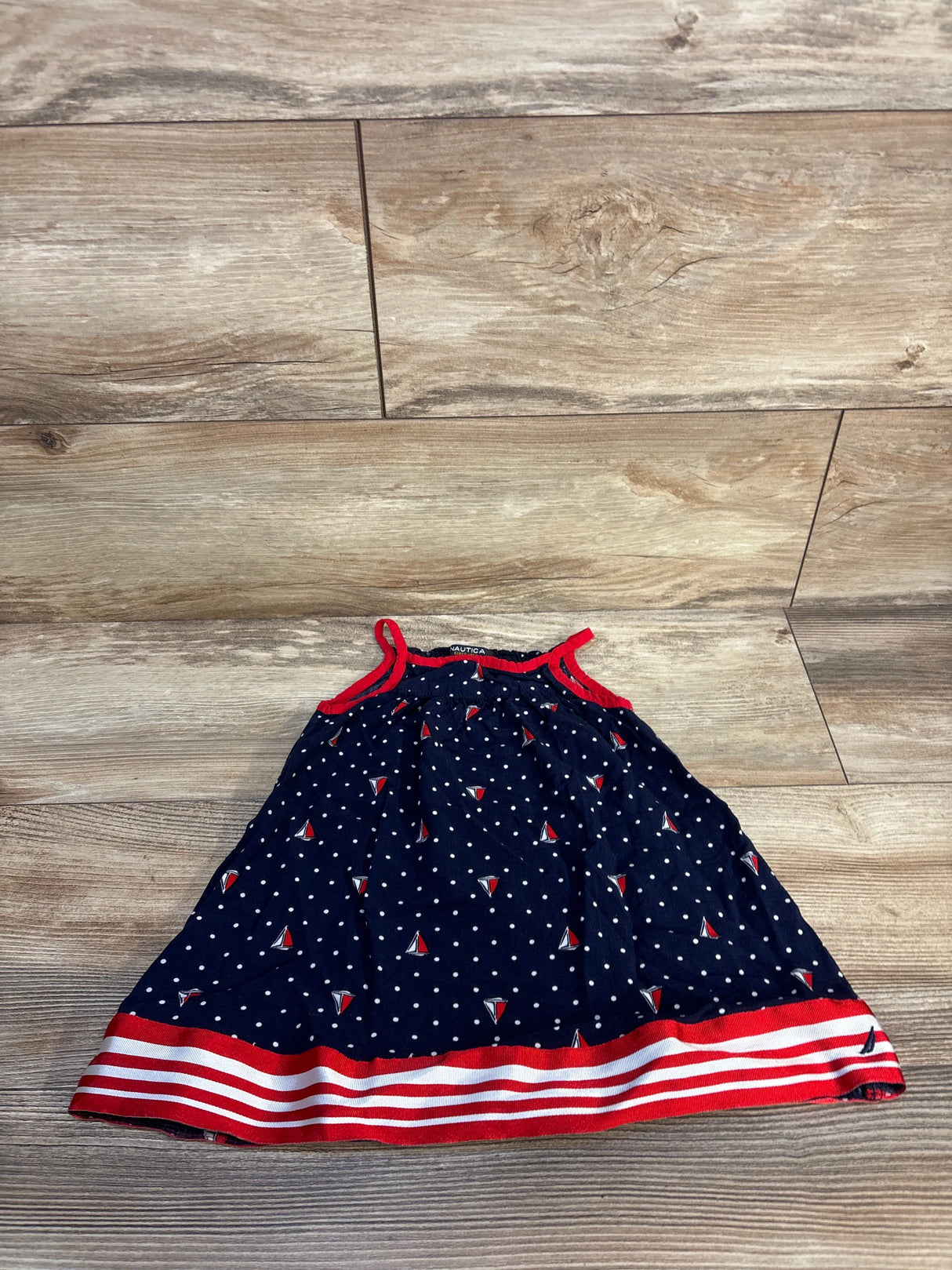 Nautica Boat Tank Dress Navy sz 24m