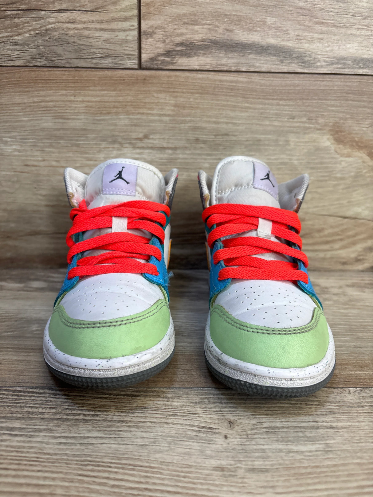 Air Jordan 1 Mid SE PS 'Multi-Color' Sneakers sz 12c