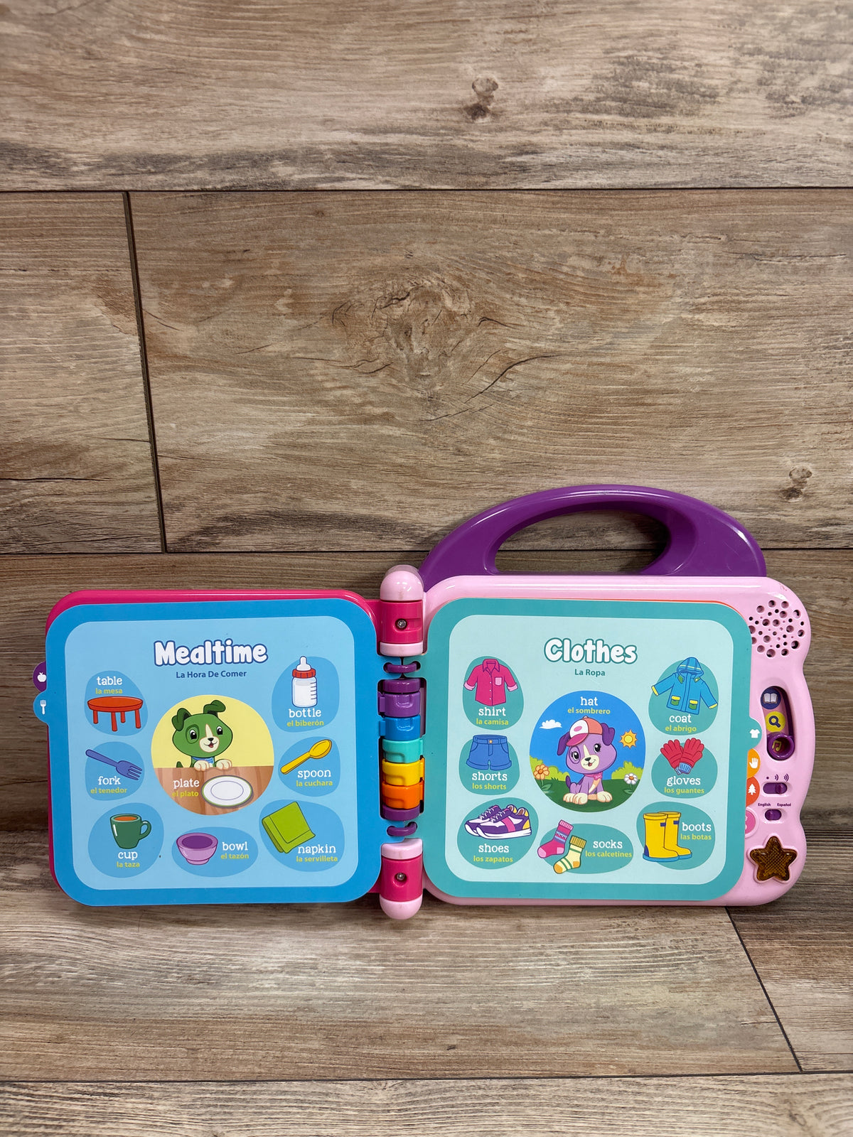 LeapFrog Scout & Violet 100 Words Book Pink