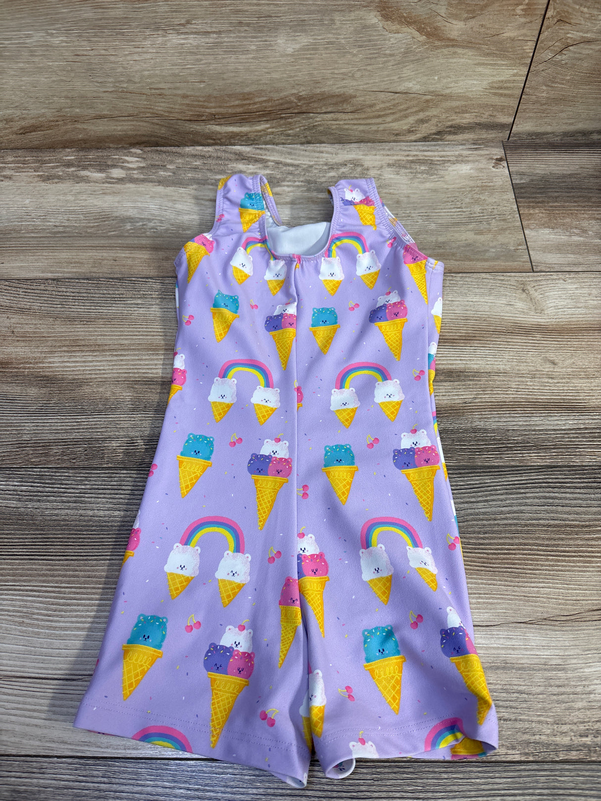 Destira Ice Cream Leotard Purple sz 5T