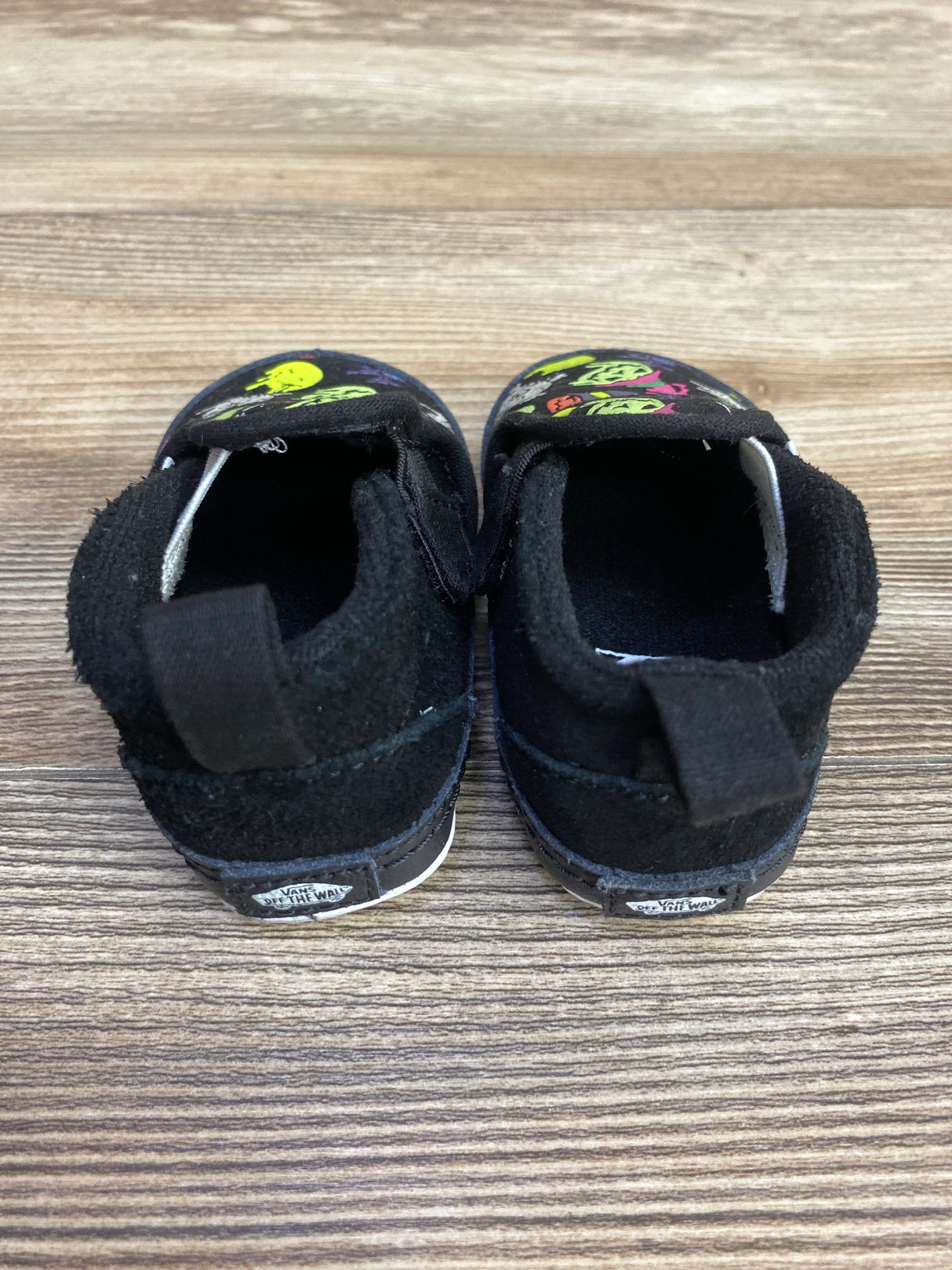 Vans Slip On V Crib Shoes Halloween Print sz 3c