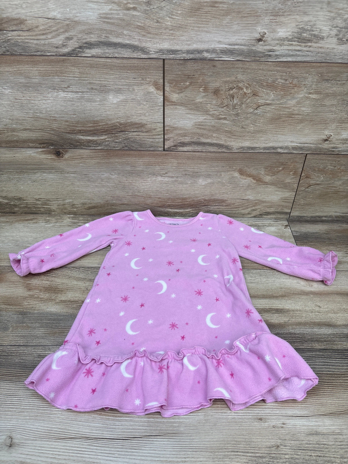 Just One You Fleece Nightgown Pink sz 18m