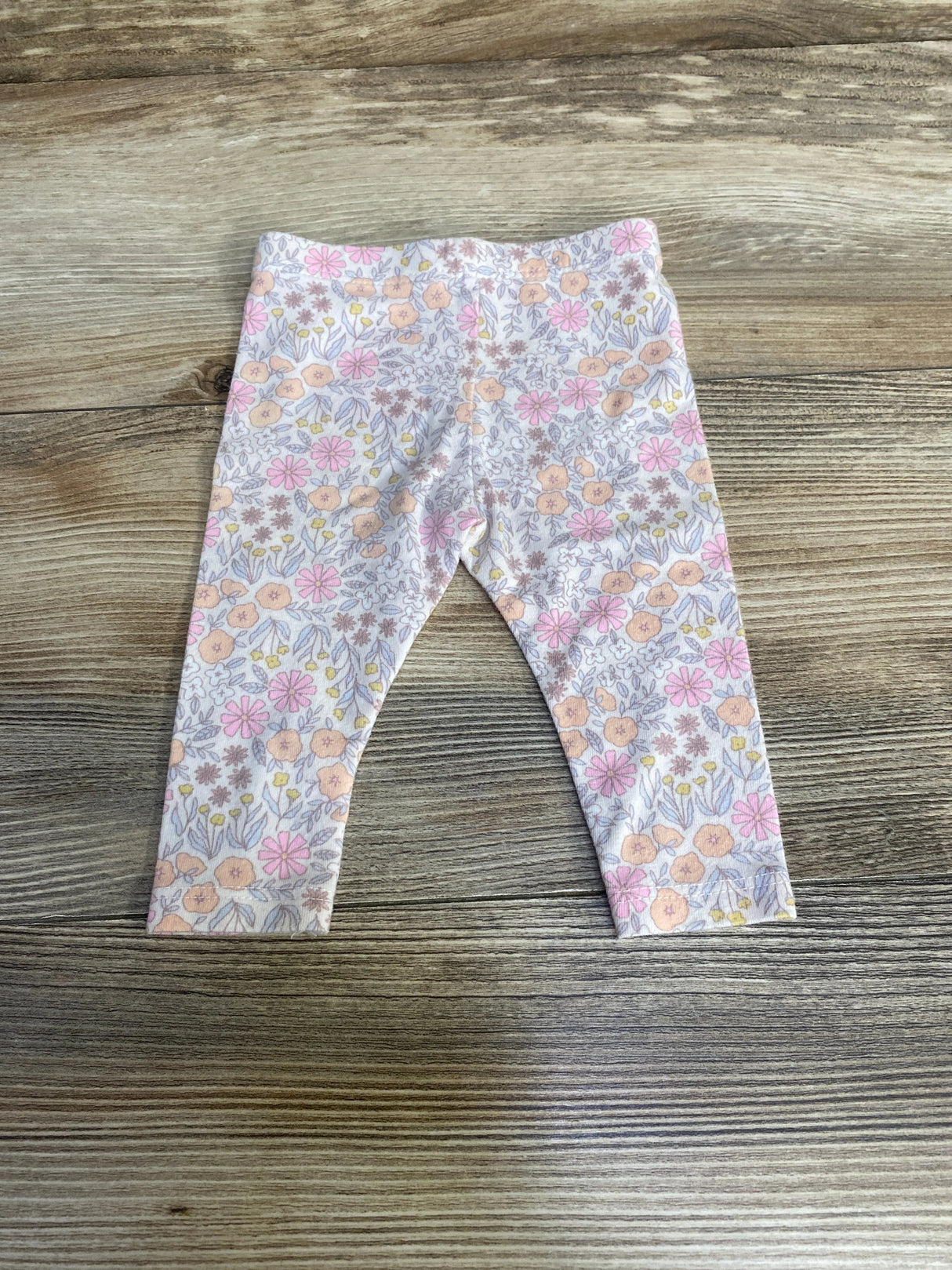 Cat & Jack Floral Leggings White sz Newborn - Me n Mommy To Be