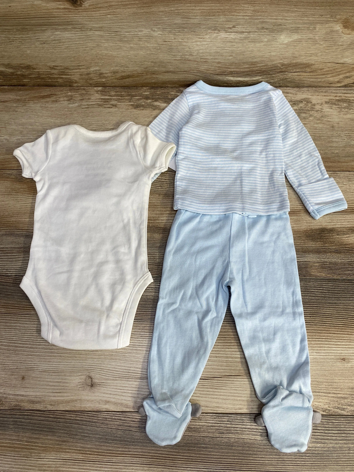 NEW Just One You 3pc Sheep Kimono Set Blue sz 3m - Me n Mommy To Be