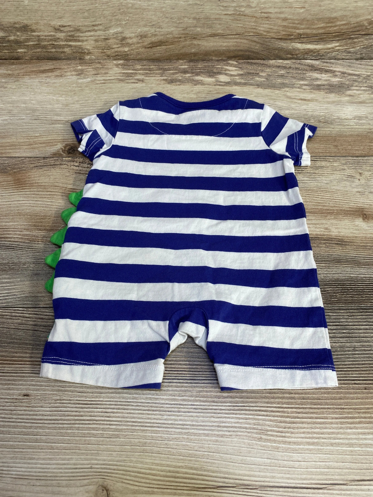 Baby Boden Gator Striped Romper Blue sz 0-3m - Me n Mommy To Be