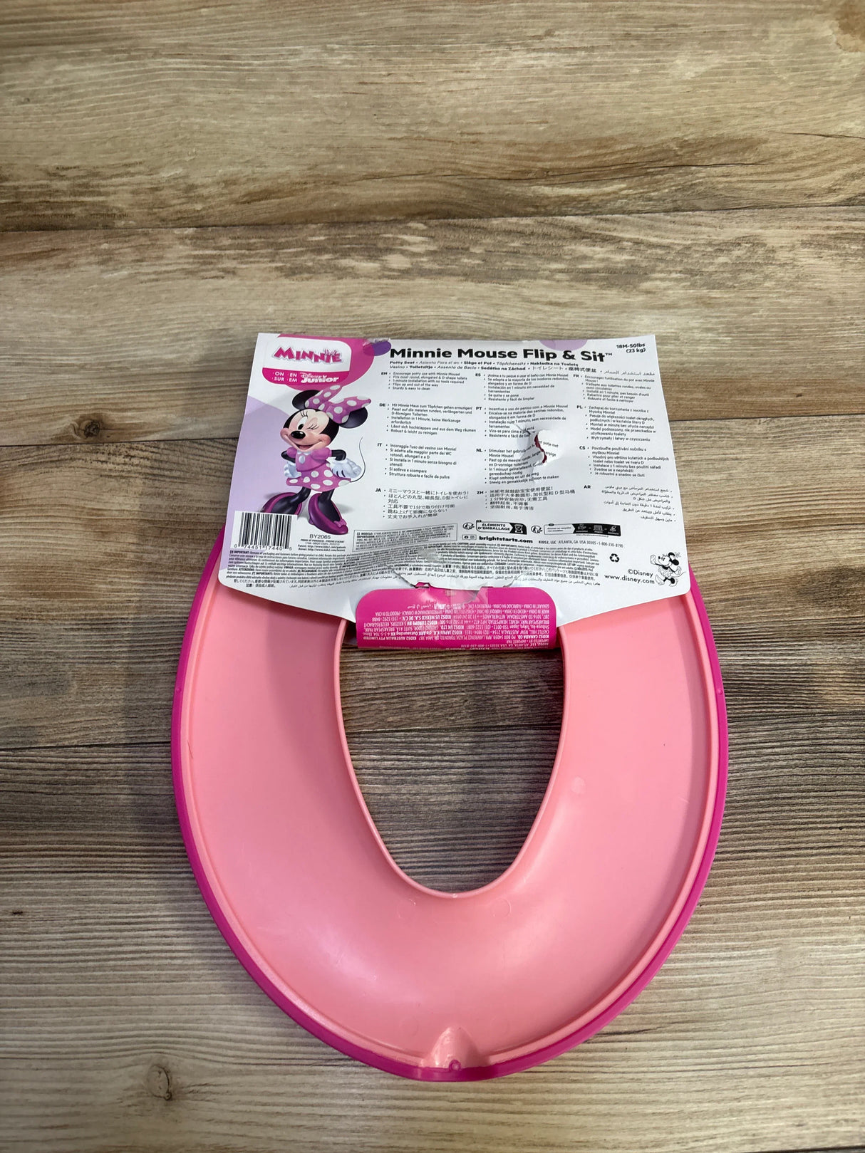 NEW Bright Starts Disney Junior Minnie Mouse Flip & Sit Potty Seat
