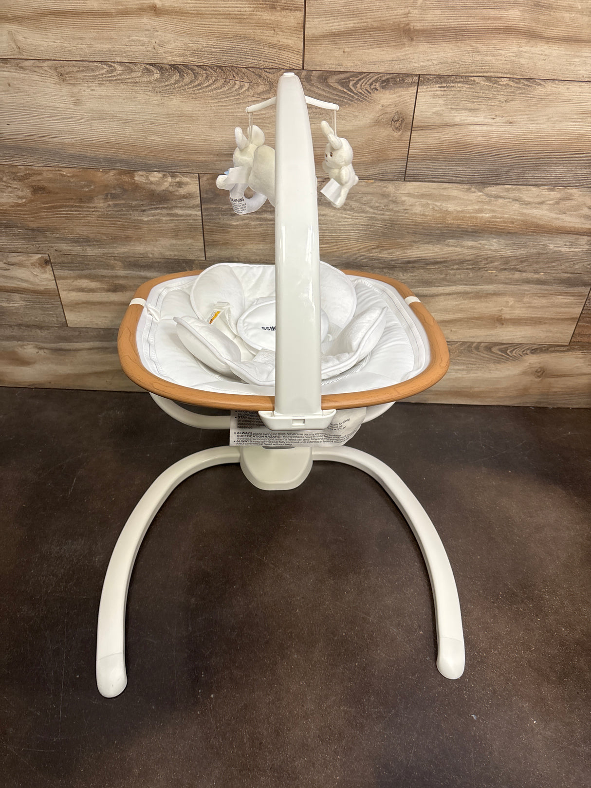 Angelbliss Electric Baby Swing with Cry Detection, White