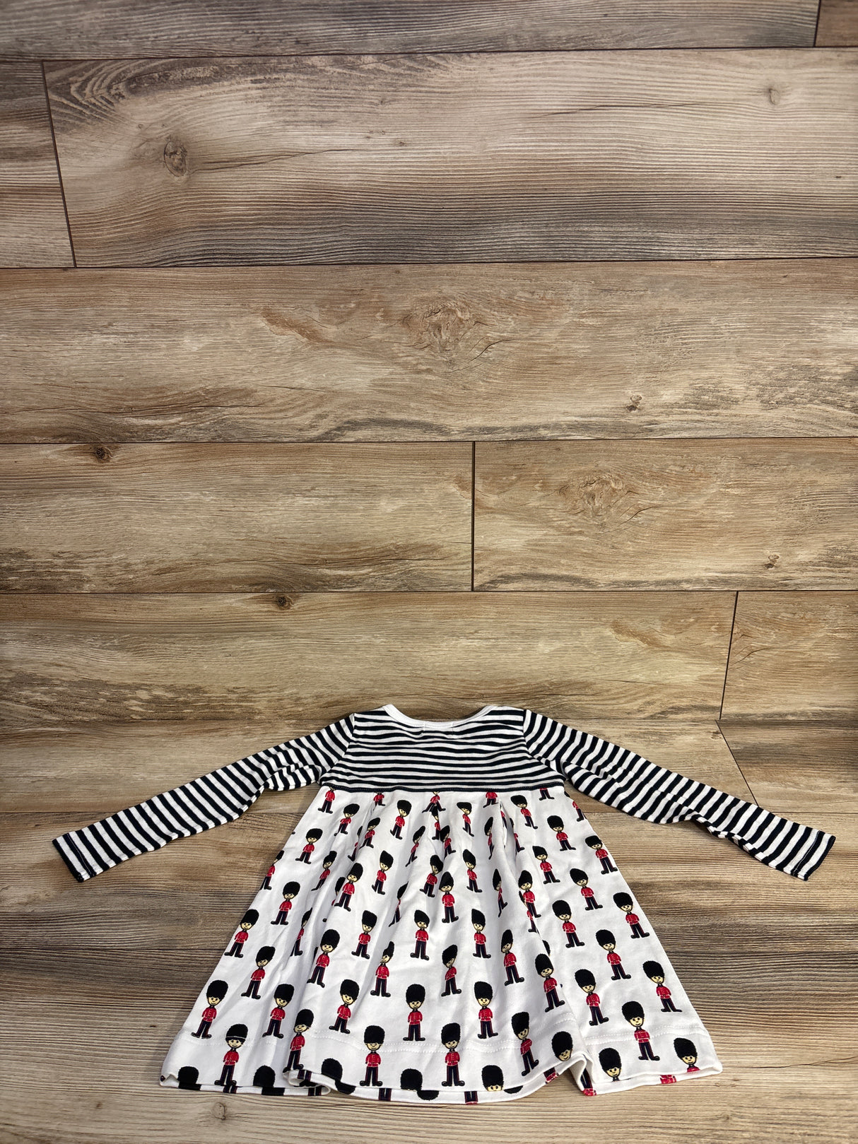 NEW Great British Collection Striped Dress White sz 3-4T