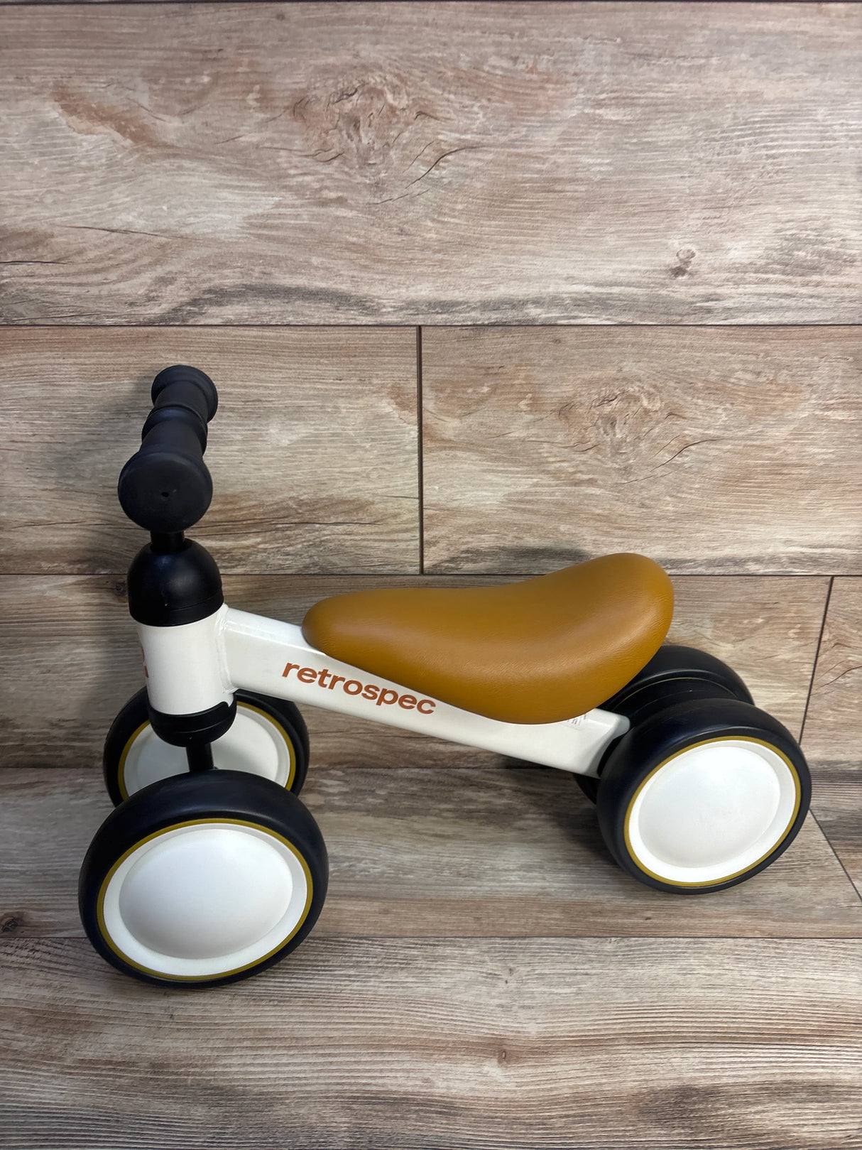 RetroSpec Cricket Baby Walker Balance Bike in Eggshell