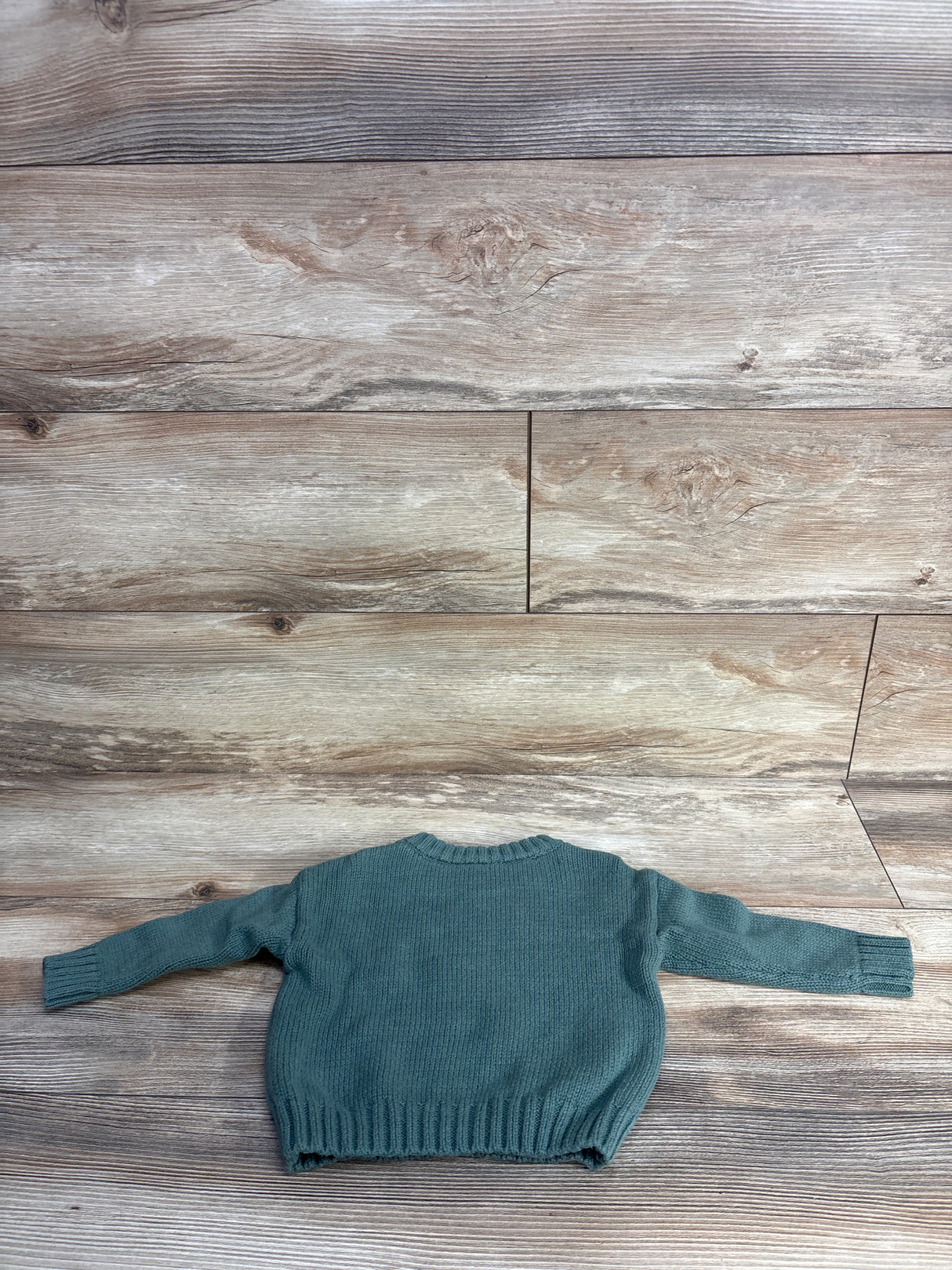 Little Co. Knit 'Joyful' Sweater Green sz 6m