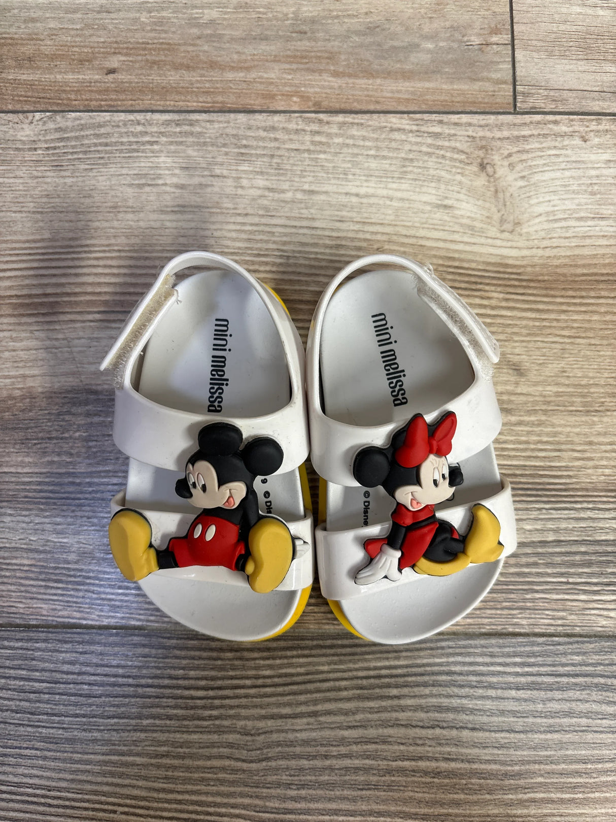 Mini Melissa x Disney Minnie & Mickey Sandals sz 5c