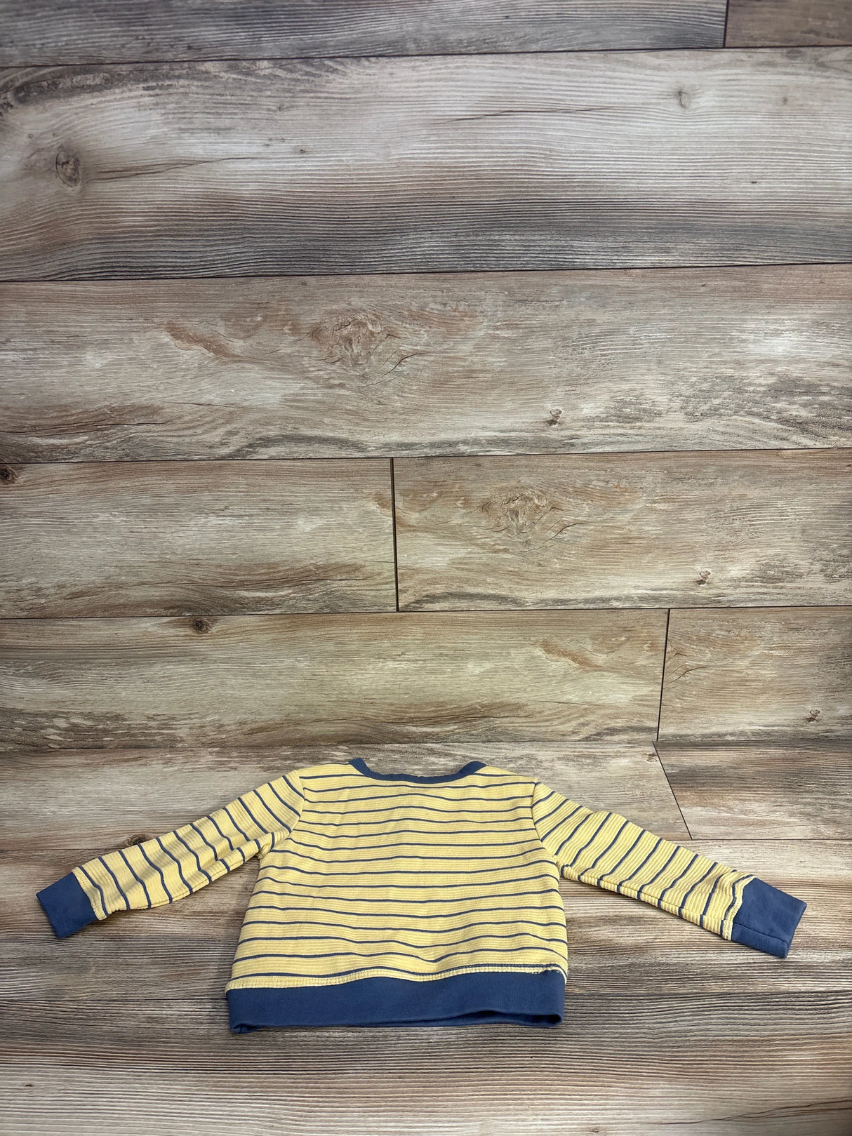 DKNY Striped Ribbed Shirt Yellow sz 24m