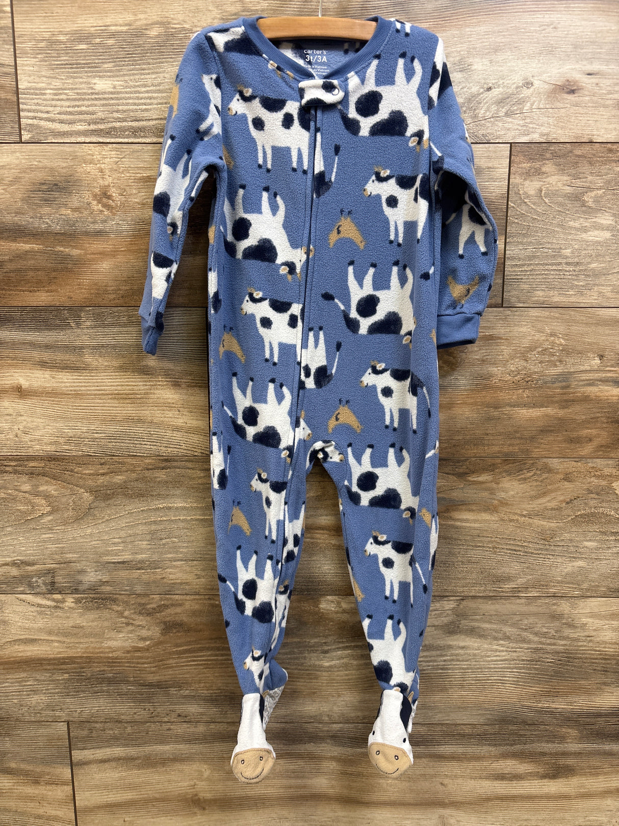 Carter's Blanket Sleeper Blue sz 3T