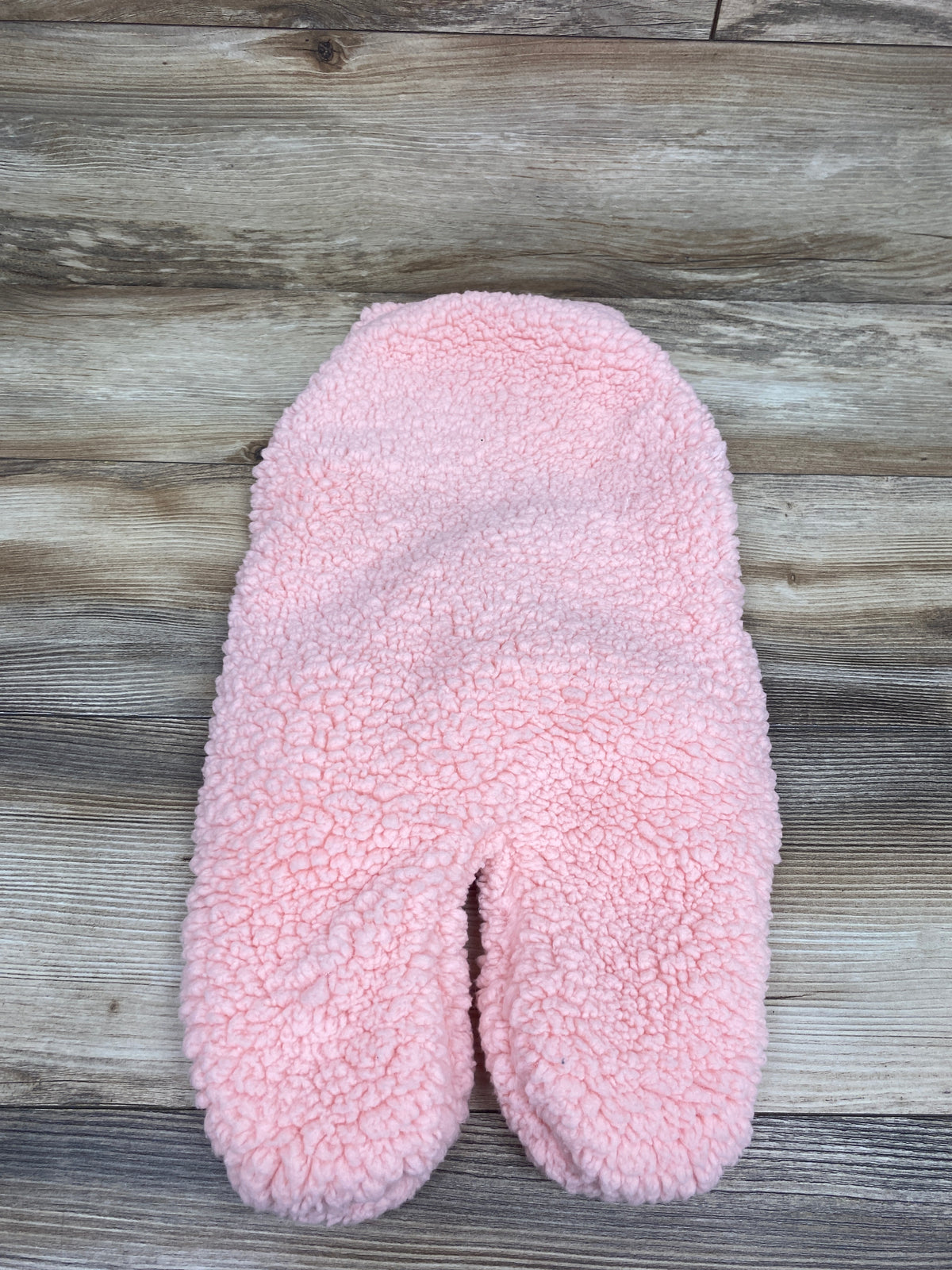 BlueMello Ultra-Soft Sherpa Swaddle Wrap Pink sz 0-3m