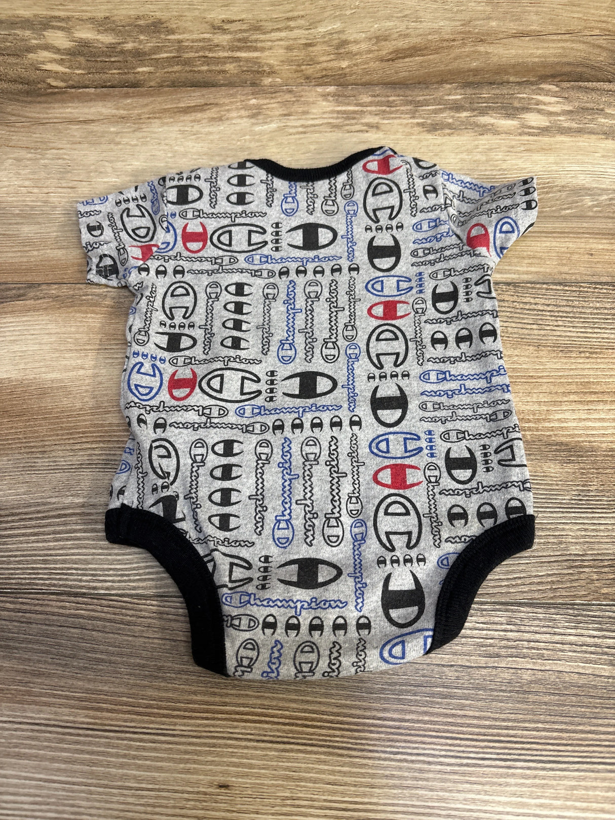 Champion Logo Bodysuit Grey sz 0-3m - Me n Mommy To Be