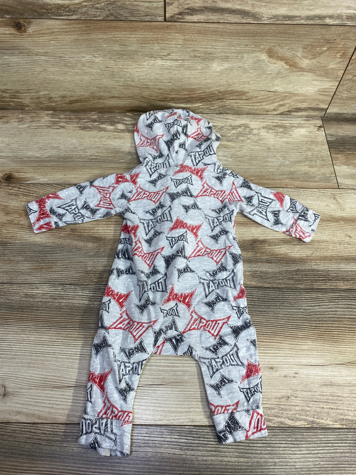 Tapout Hooded Coverall Grey sz 0-3m