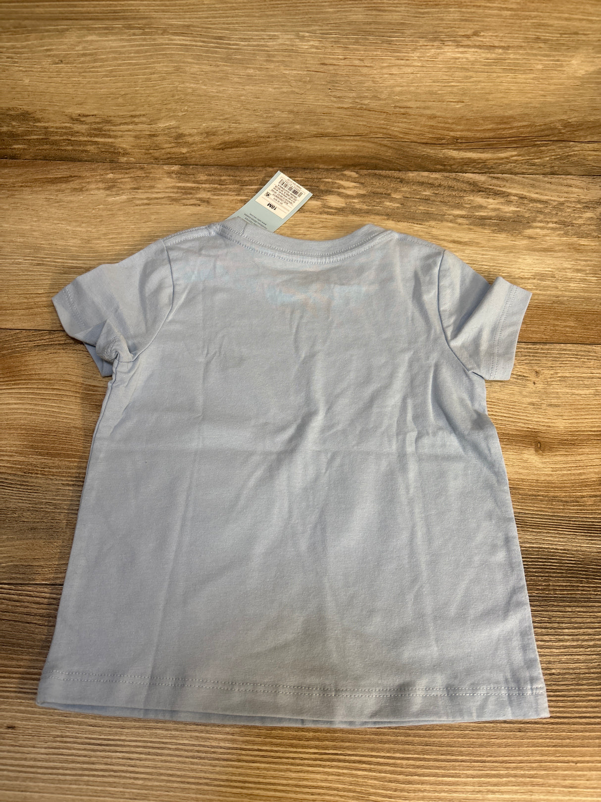 NEW Cat & Jack Oh So Loved Shirt Light Blue sz 18m