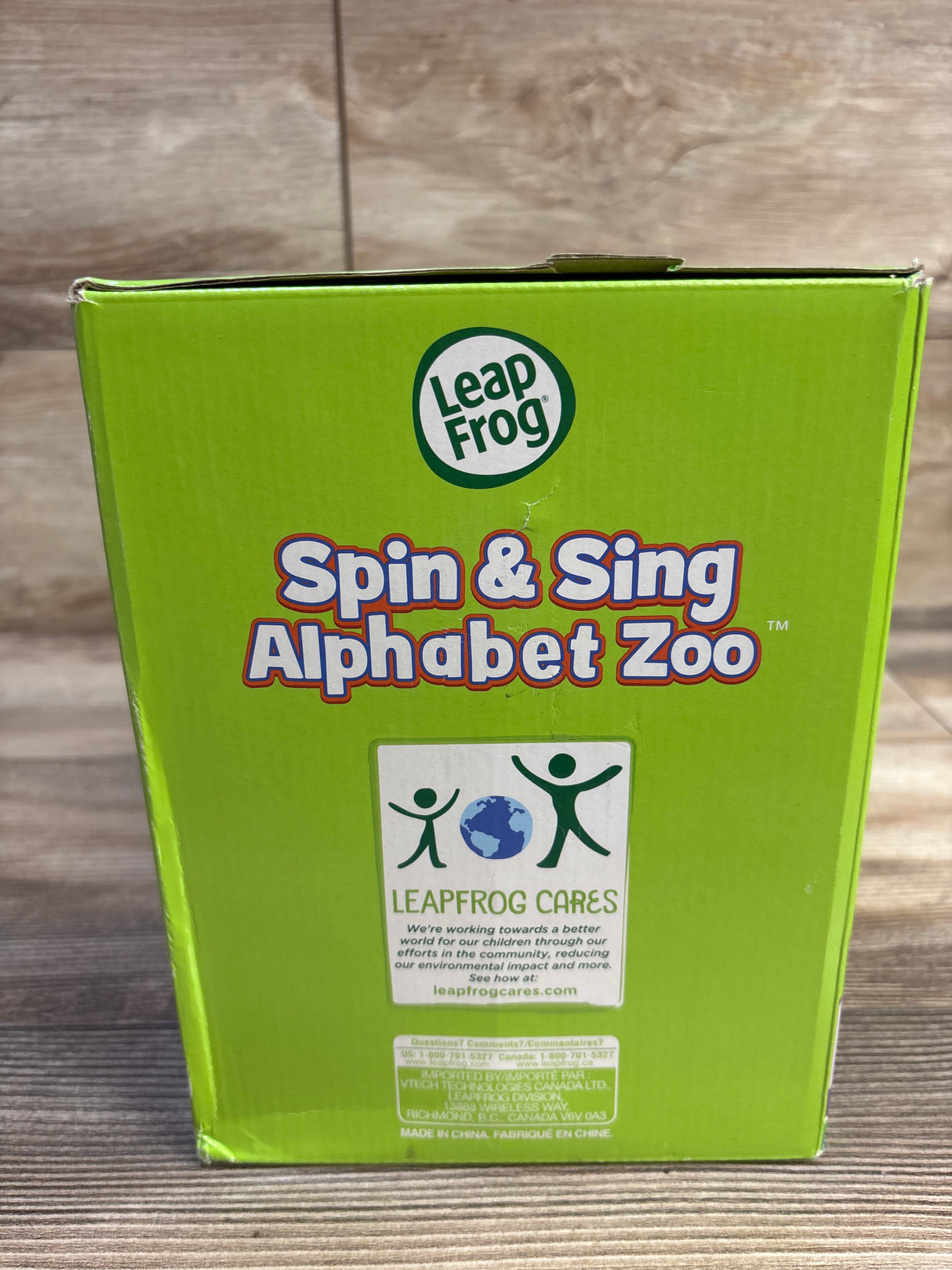NEW LeapFrog Spin and Sing Alphabet Zoo in Pink